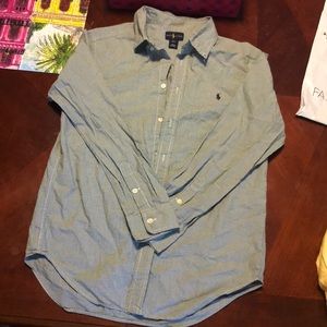 Polo Ralph Lauren green long sleeve